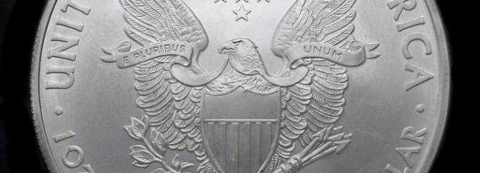 American silver eagle dollar coin