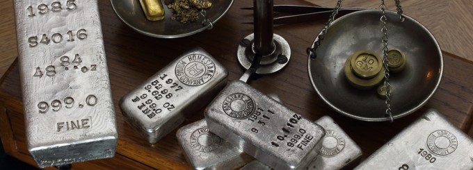 Weighing silver and gold