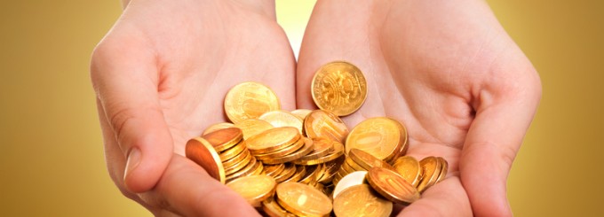 gold coins