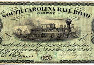 South Carolina Railroad Company Note