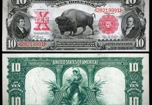 1901 Bison Tender Note