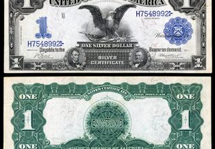 1899 Black Eagle Silver Certificate