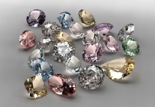 colored diamonds