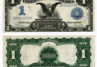 Series Of 1899 Black Eagle Silver Certificate