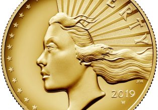 2019 American Liberty High Relief Gold Coin