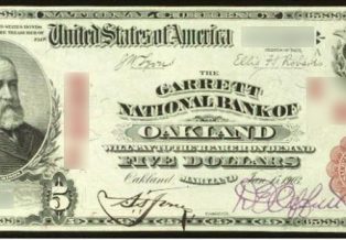 Overview of The 1902 5 First National Bank of Mount Vernon Bill