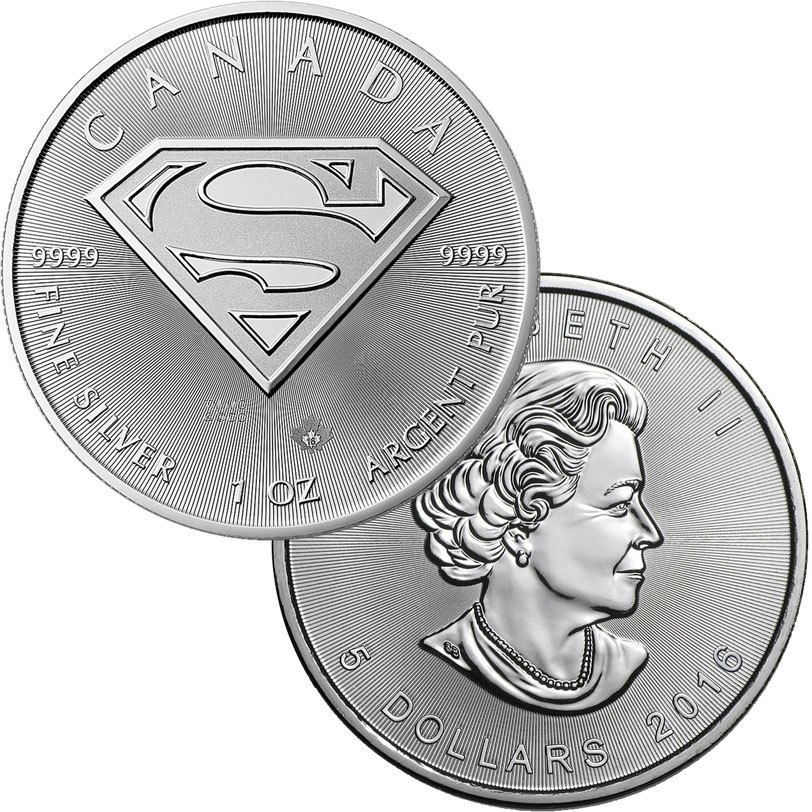 superman silver coin for sale