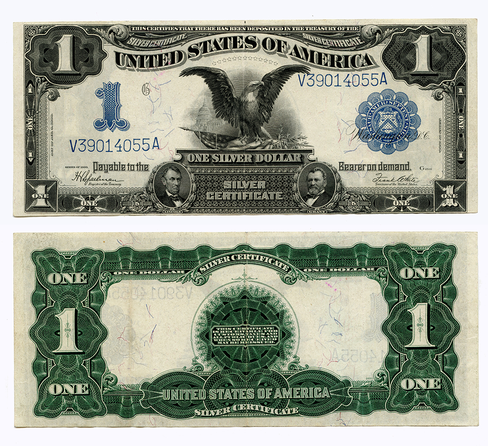 Currency Spotlight: Series Of 1899 Black Eagle Silver Certificate 