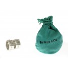 Vintage 1997 Tiffany & Co 1837 925 Sterling Silver Huggie Hoop Earrings