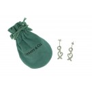 Tiffany & Co Paloma Picasso Sterling Silver Loving Heart Drop Dangle Earrings 
