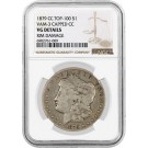 1879 CC Carson City $1 Morgan Silver Dollar VAM 3 Capped Die NGC VG Detail Coin 