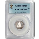 1886 10C Proof Seated Liberty Dime Silver PCGS PR66 Cameo Coin D.L. Hansen 