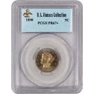 1898 5C Proof Liberty Head V Nickel PCGS PR67+ Toned Coin D.L. Hansen Collection