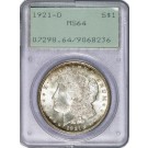 1921 D $1 Morgan Silver Dollar PCGS MS64 Coin Generation 1.2 OGH Old Rattler