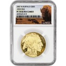 2007 W $50 Proof American Gold Buffalo 1 oz .9999 NGC PF70 Ultra Cameo Coin 