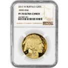 2013 W $50 Proof American Gold Buffalo 1 oz .9999 NGC PF70 Ultra Cameo Coin 