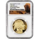 2017 W $50 Proof American Gold Buffalo 1 oz .9999 NGC PF70 Ultra Cameo ER Coin 