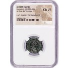 284-305 AD Roman Late Empire Dominate Diocletian AE Post Reform Radiate NGC VF