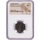 310-313 AD Roman Empire Maximinus II BI Reduced Nummus NGC AU About Uncirculated