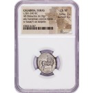 281-240 BC Calabria Taras AR Didrachm NGC Ancients Choice VF 3/5 5/5 