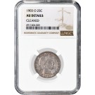 1903 O 25C Barber Quarter Silver NGC AU Details Cleaned Coin