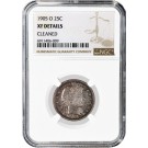 1905 O 25C Barber Quarter Silver NGC XF Details Cleaned Coin