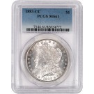 1883 CC Carson City $1 Morgan Silver Dollar PCGS MS61 Uncirculated Coin 