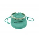 1995 Tiffany & Co Italy Atlas 925 Sterling Silver Roman Numeral Cuff Bracelet 6"