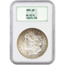 1899 $1 Morgan Silver Dollar NGC MS63 PL Proof Like Coin Gen 3 Old Fat Holder 