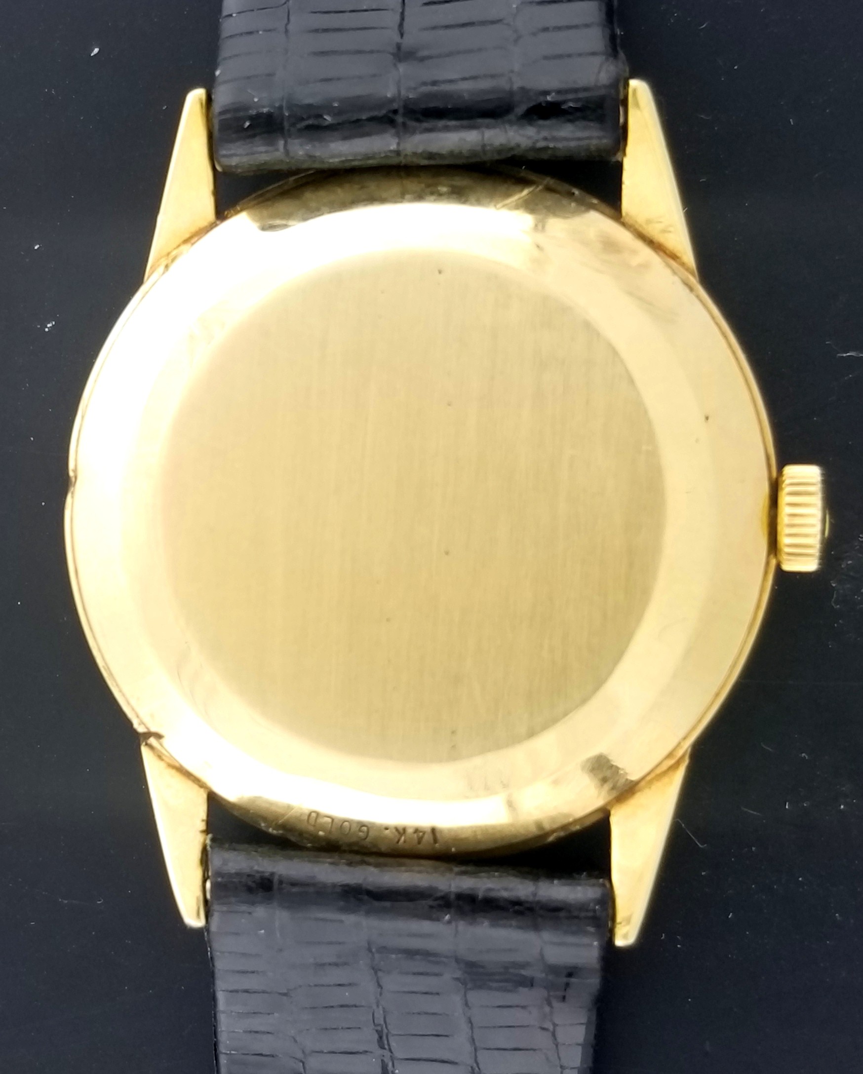 Vintage Universal Geneve Cal 256 Tiffany & Co 31.5mm 14k Gold Automatic ...