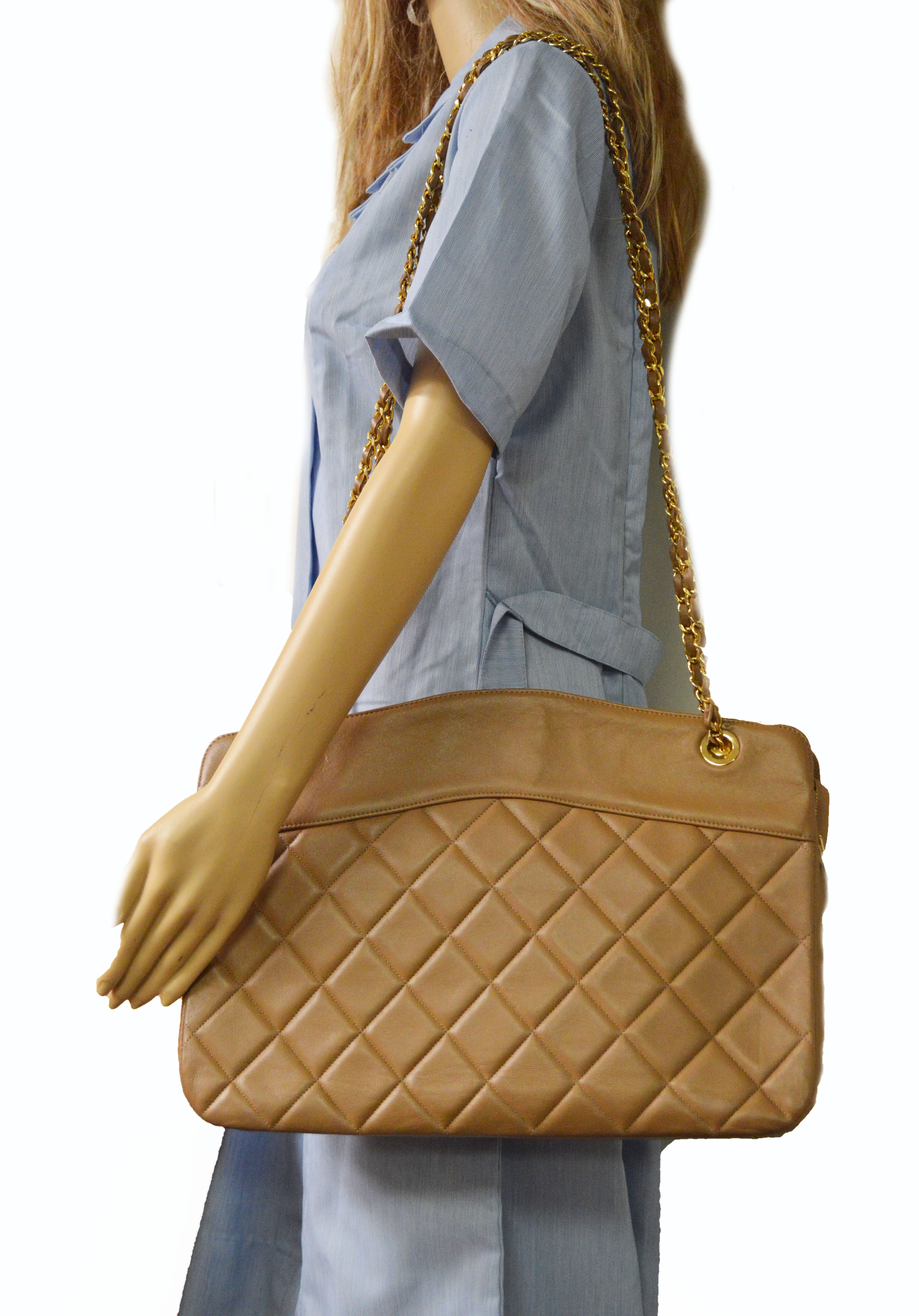 quilted lambskin bag