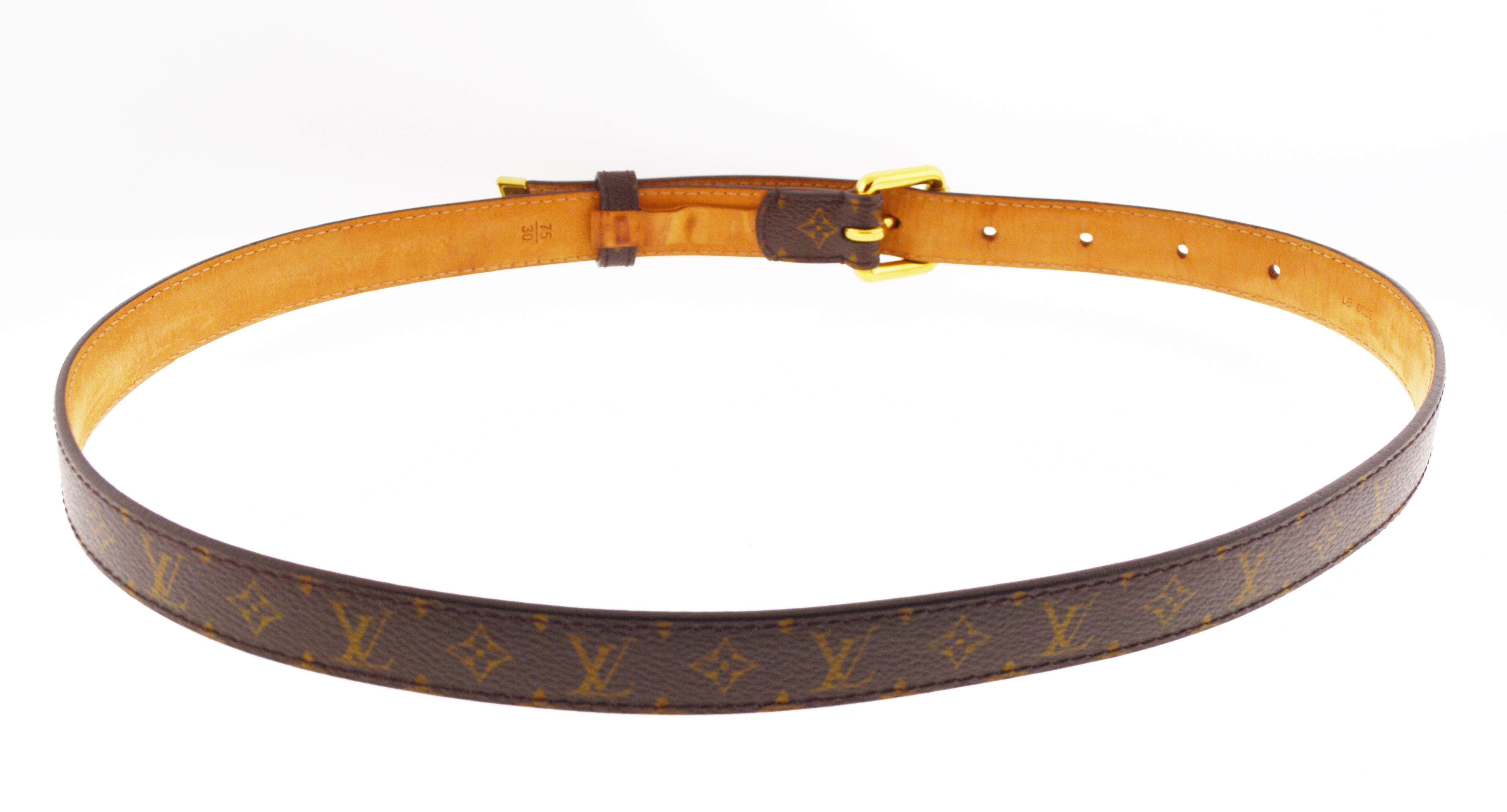 gucci belt size 75 in inches